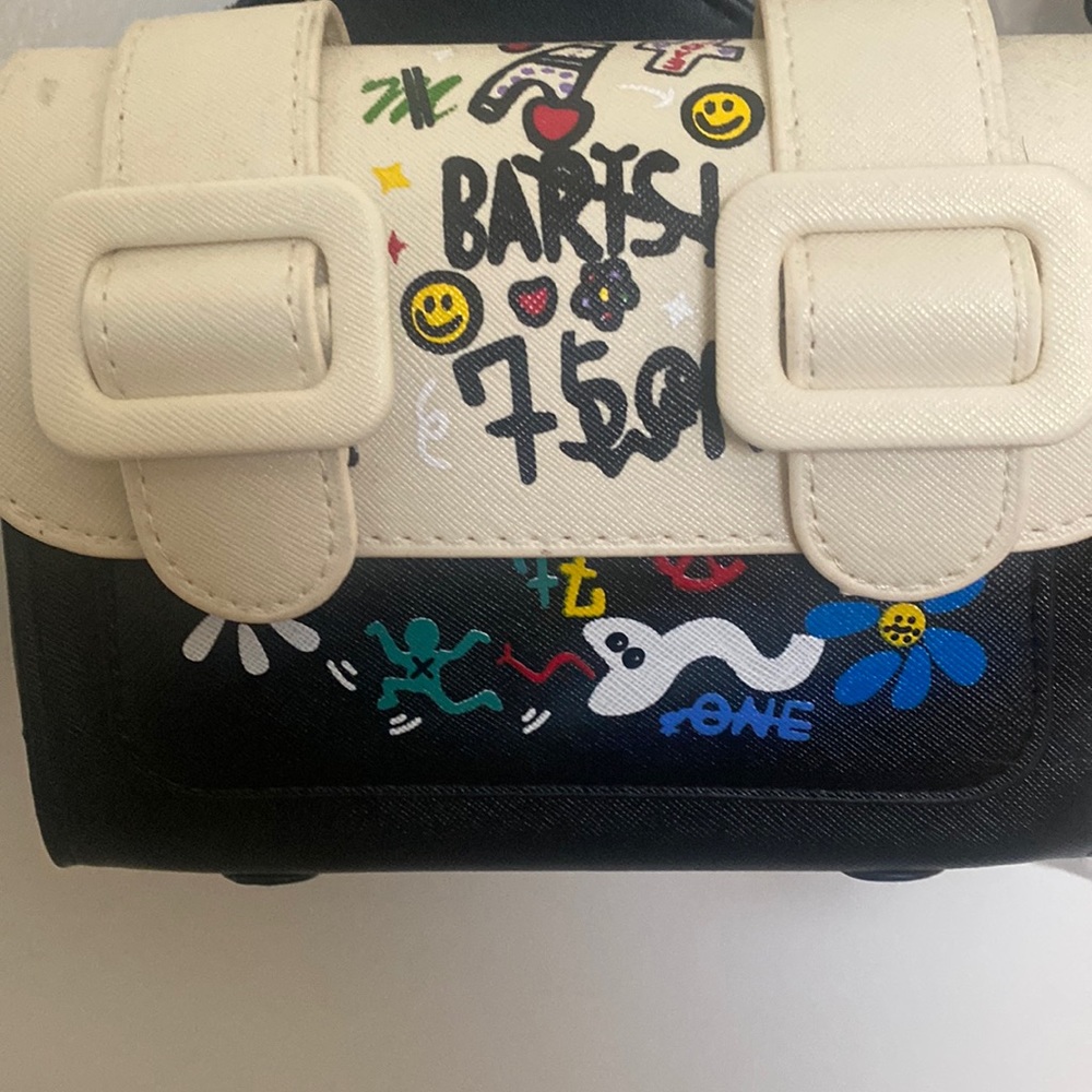 graphic purse